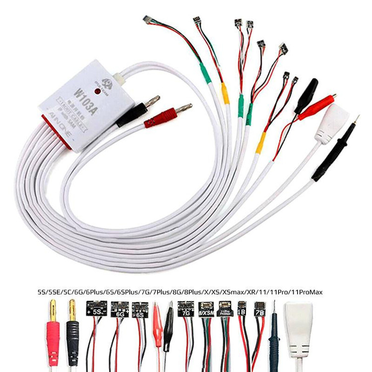 کابل پاور آیفون و اندروید او اس اس تیم مدل W103A