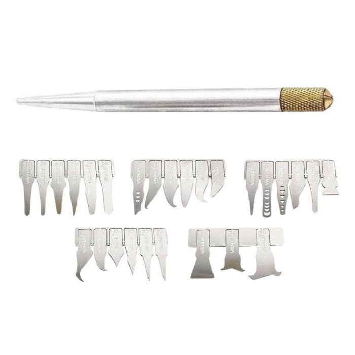 کاتر یاکسون مدل YX-222 به همراه 27 عدد تیغ یدکی