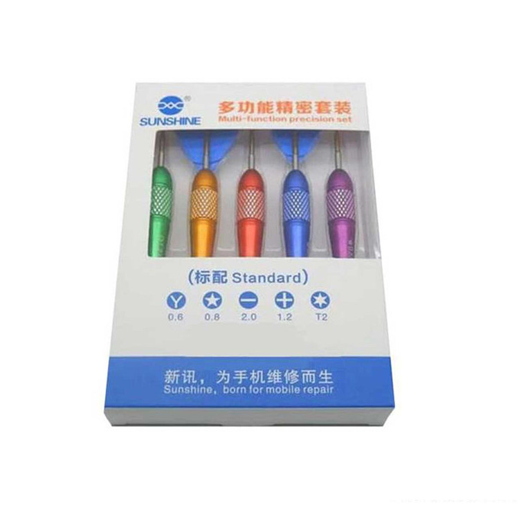 مجموعه 7 عددی پیچ گوشتی موبایلی سانشاین مدل SS-5103F