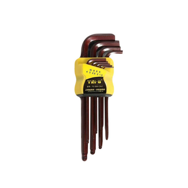 آچار آلن تیانای-یو مدل TU-BM-C9S2 مجموعه 9 عددی