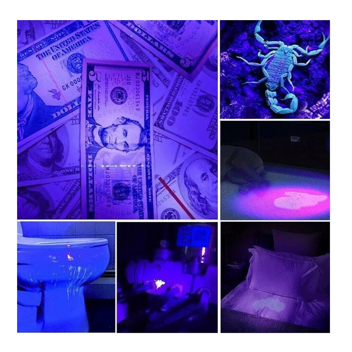 چراغ قوه مدل uv-blklight