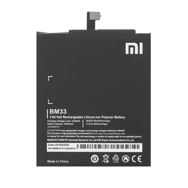 باتری موبایل مدل BM33 ظرفیت 3120 میلی آمپر ساعت مناسب برای گوشی موبایل شیائومی Mi 4i