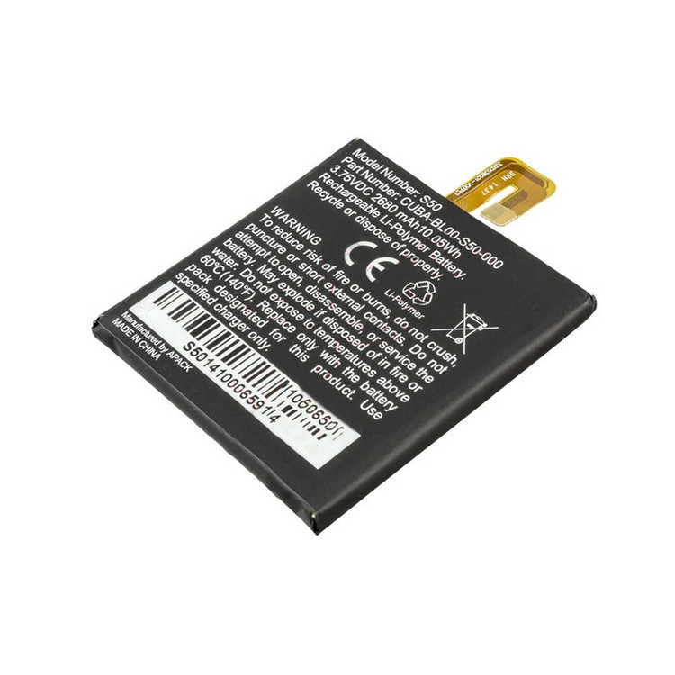 باتری موبایل مدل S50 ظرفیت 2680 میلی آمپر ساعت مناسب برای گوشی موبایل کترپلار CAT S50