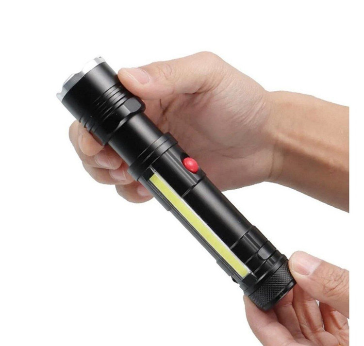 چراغ قوه نور سفید پلیسی آهنربایی مدل T6-26 / LED COB WORKING LAMP