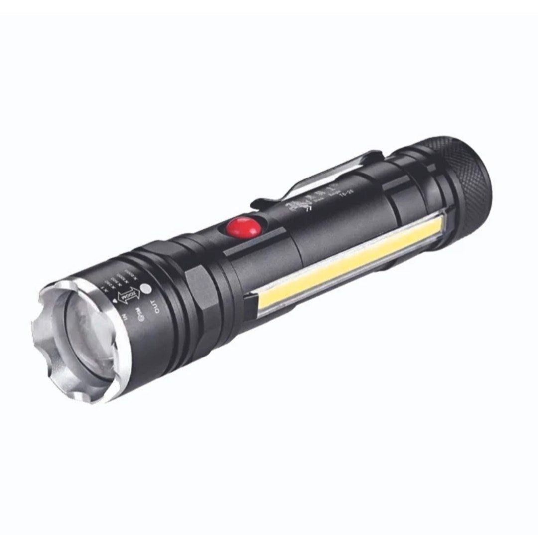 چراغ قوه نور سفید پلیسی آهنربایی مدل T6-26 /  LED COB WORKING LAMP