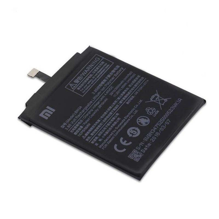 باتری موبایل مدل BN34 ظرفیت 2910 میلی آمپر ساعت مناسب برای گوشی موبایل شیائومی Redmi 5A
