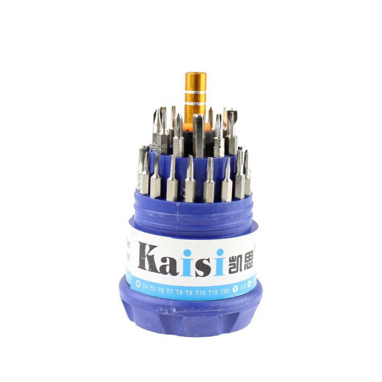 پیچ گوشتی کایزی مدل KS-6222 بسته 31 عددی
