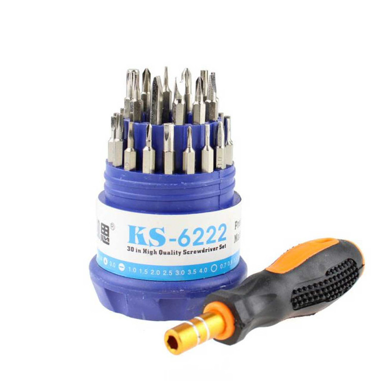 پیچ گوشتی کایزی مدل KS-6222 بسته 31 عددی