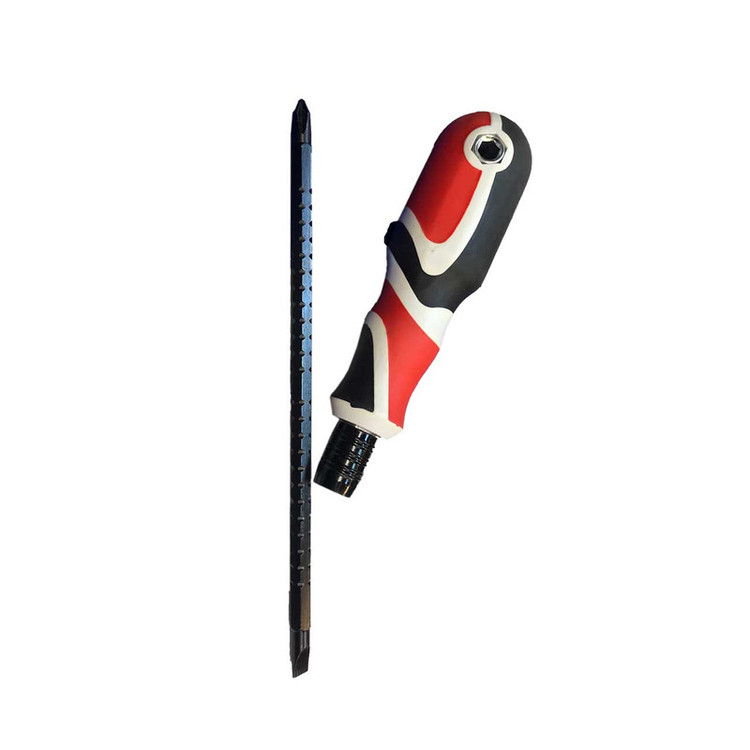 پیچ گوشتی دوطرفه چهارسو دوسو مدل FK-154