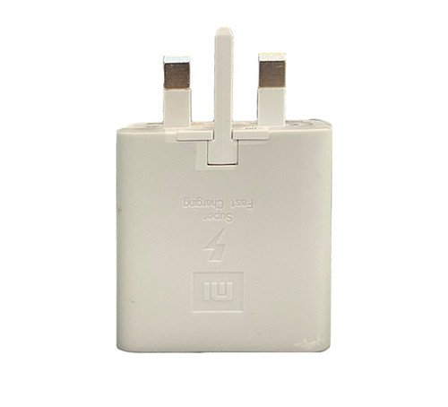شارژر سه پین 67W شیائومیXIAOMI دارای دو خروجی usb/pd