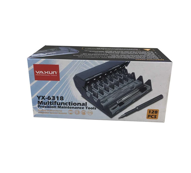 ست پیچ گوشتی یاکسون مدل YX-6318 مجموعه 128 عددی