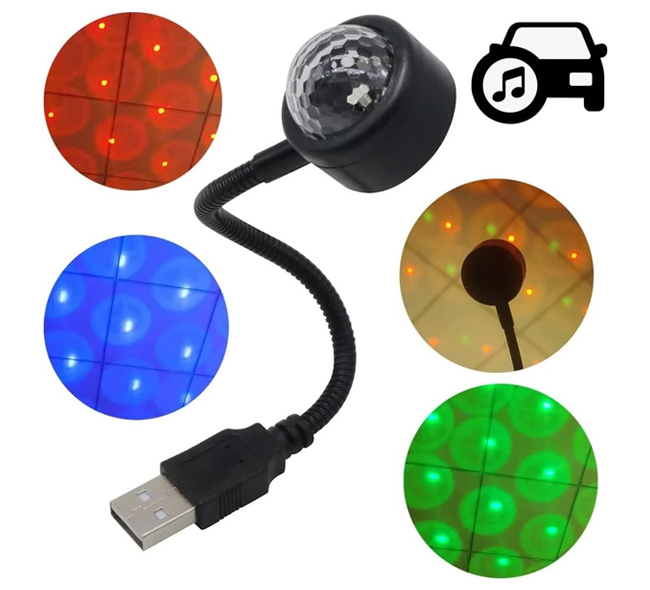 رقص نور یو اس بی مدل USB COLORFUL SUNSET LIGHTS M9