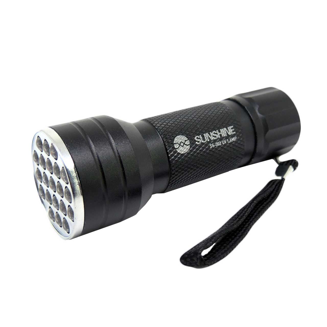 چراغ قوه یو وی سانشاین فرابنفش مدل 21LED SS-003