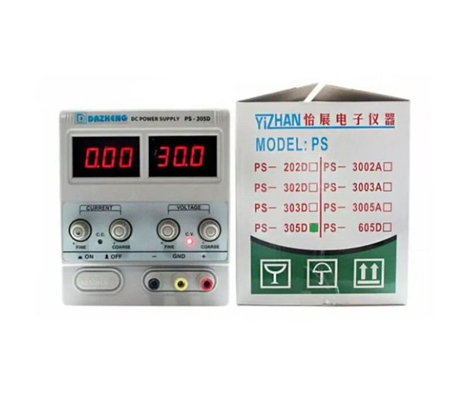 منبع تغذیه 30 ولت 5 آمپرداژنگ DAZHENG PS-305D
