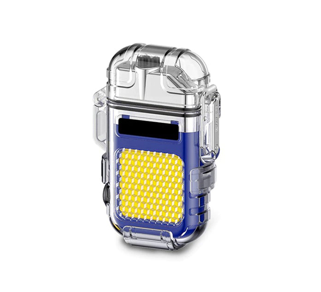 فندک پلاسمایی برقی و شارژی ضد آب چراغ قوه دار