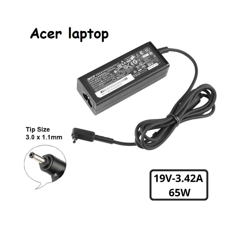 شارژر لپ تاپ 19 ولت 3.42 آمپر acer – فیش ریز
