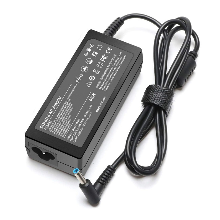 شارژر لپ تاپ اچ پی 19.5 ولت 3330 میلی آمپر سر آبی سایز سوکت3.0*4.5میلی متر HP 19.5V/3330MA