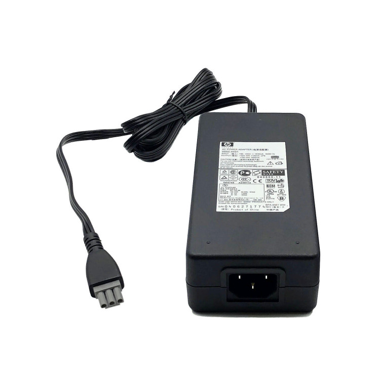 آداپتور پرینتر جوهرافشان 32 ولت 1100 میلی آمپر سوکت سه پین طوسی 32V/1100MA طول سیم بالای یک متر (درجه یک)