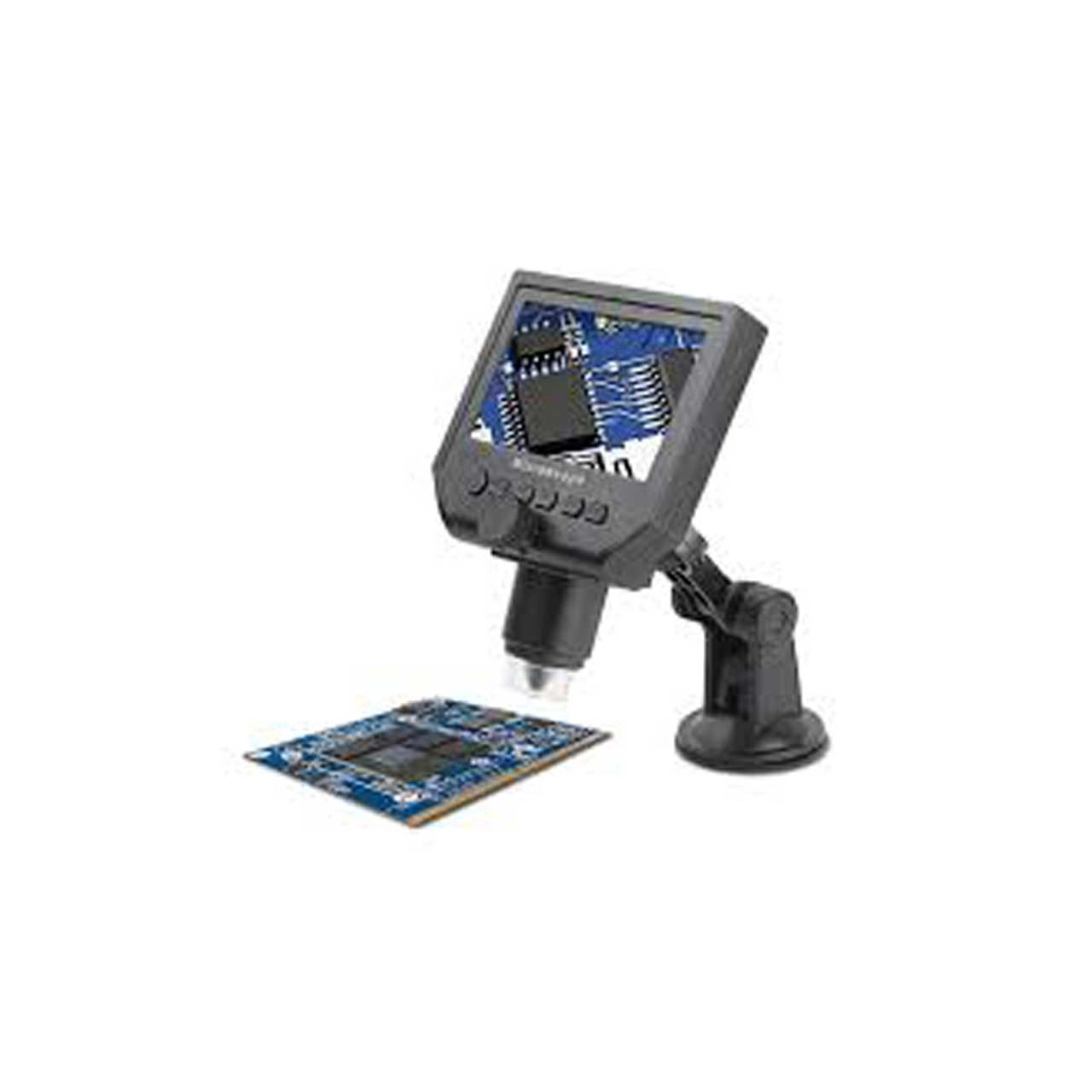میکروسکوپ دیجیتال 600X HD با نمایشگر 4.3 اینچی