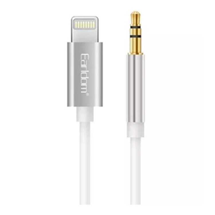 کابل تبدیل لایتنینگ به AUX ارلدام مدل ET-AUX22 به طول 1 متر