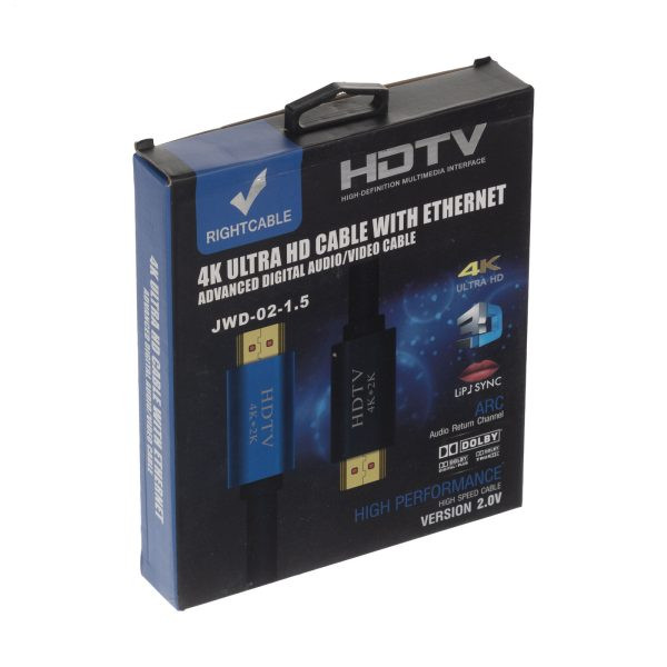 کابل HDMI رایت کیبل مدل JWD-02-5 طول 5 متر