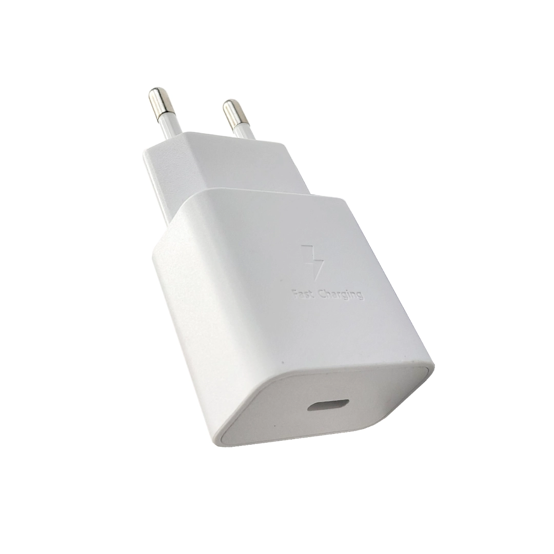 آداپتور شارژر 15 وات اصل پکدار سامسونگ سفید Samsung 15w Orginal Charger