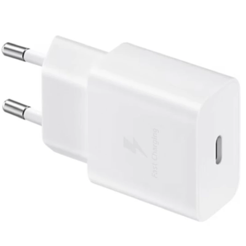 آداپتور شارژر 15 وات اصل پکدار سامسونگ سفید Samsung 15w Orginal Charger