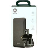 پاوربانک و هندزفری بلوتوث 10000 میلی آمپر گرین لاین مدل Rome & Earbuds