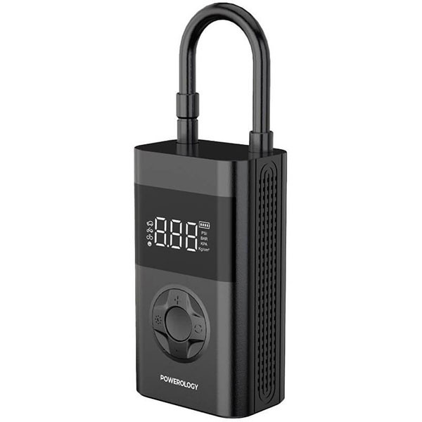 پمپ باد و پاوربانک قابل حمل پاورولوجی مدل Powerology Ultra Portable Air