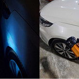 چراغ اسکنر یووی uv مخصوص کارشناسی و تشخیص رنگ خودرو 45 وات با یکسال گارانتی