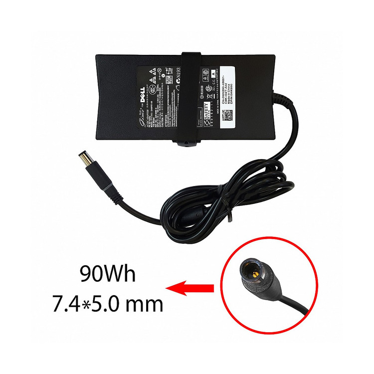 آداپتور لپ تاپ دل 19.5V 4.62A Slim Gimo Plus