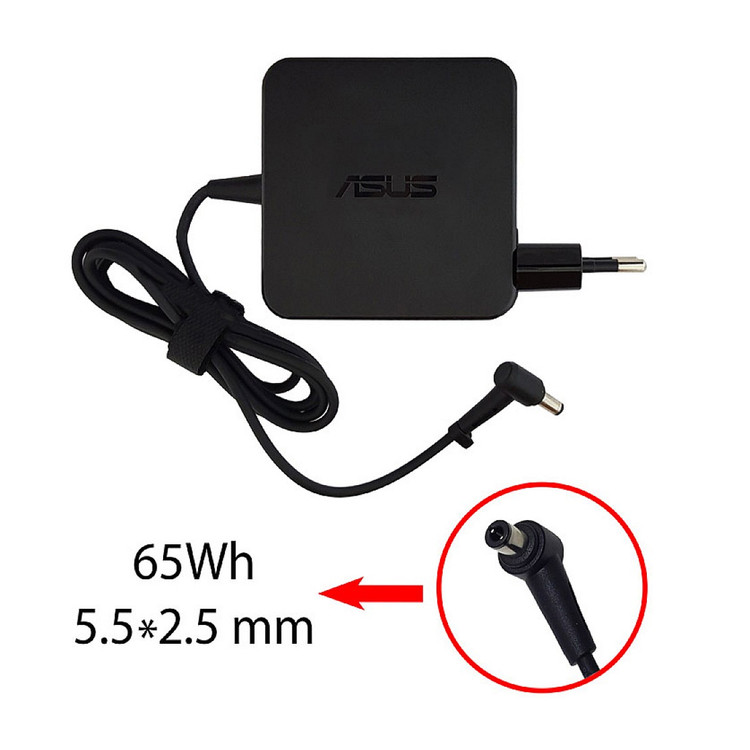 آداپتور لپ تاپ ایسوس 19V 3.42A Gimo Plus مربعی