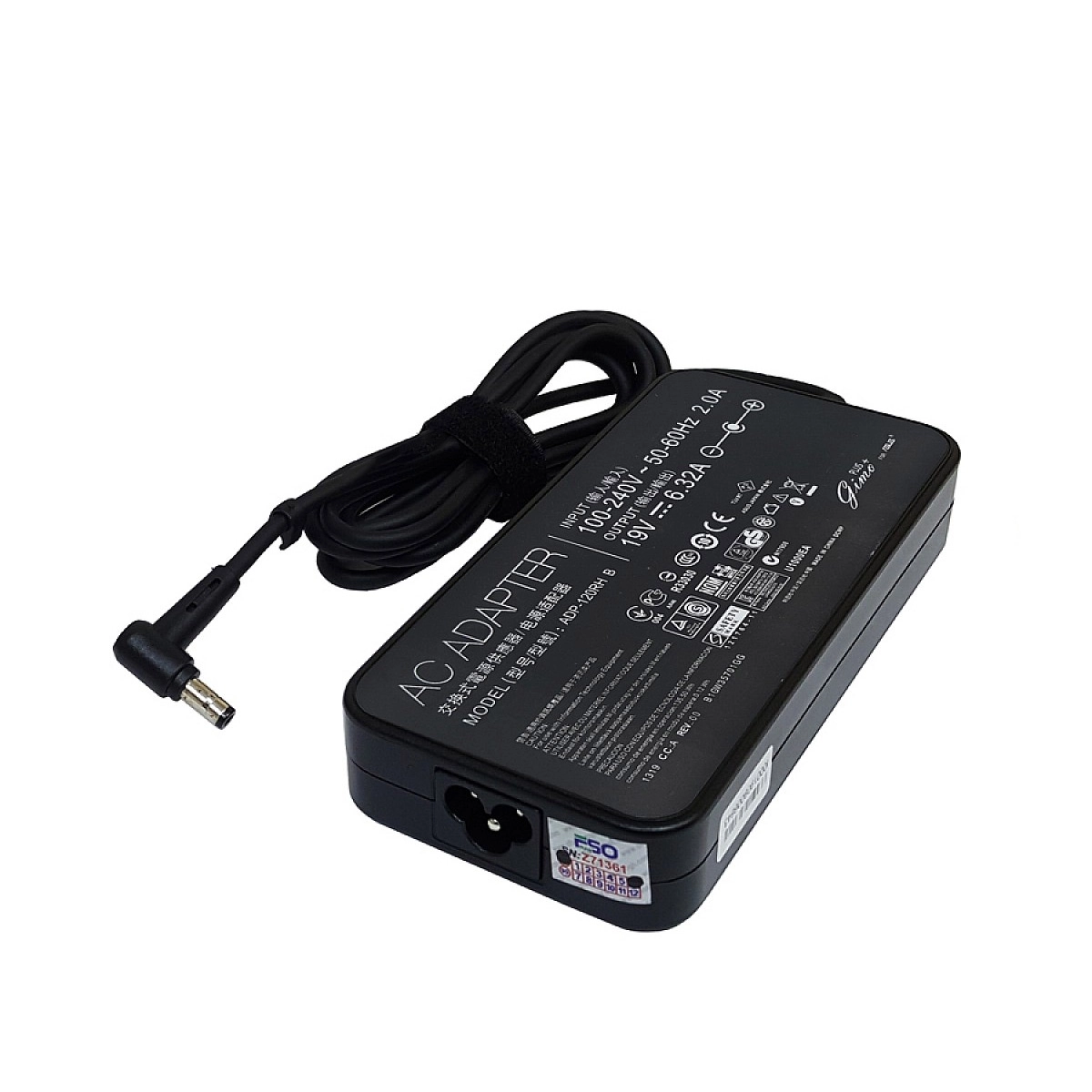 آداپتور لپ تاپ ایسوس 19V 6.3A Slim-Gimo Plus