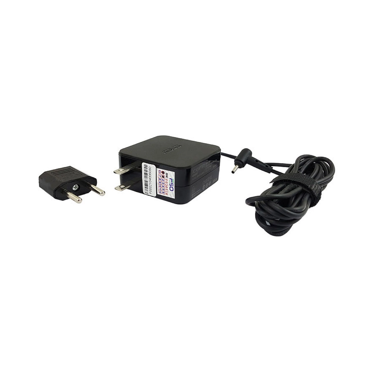 آداپتور لپ تاپ ایسوس 19V 2.37A Gimo Plus مربعی سرزنبوکی سرریز 3*1.1mm