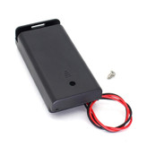 جا باتری قلمی دوتایی کلیددار درب دار