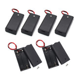 جا باتری قلمی دوتایی کلیددار درب دار