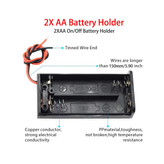 جا باتری قلمی دوتایی کلیددار درب دار