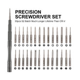 ست پیچ گوشتی دوطرفه مگنت دار 30 تایی