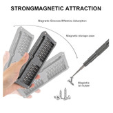 ست پیچ گوشتی دوطرفه مگنت دار 30 تایی