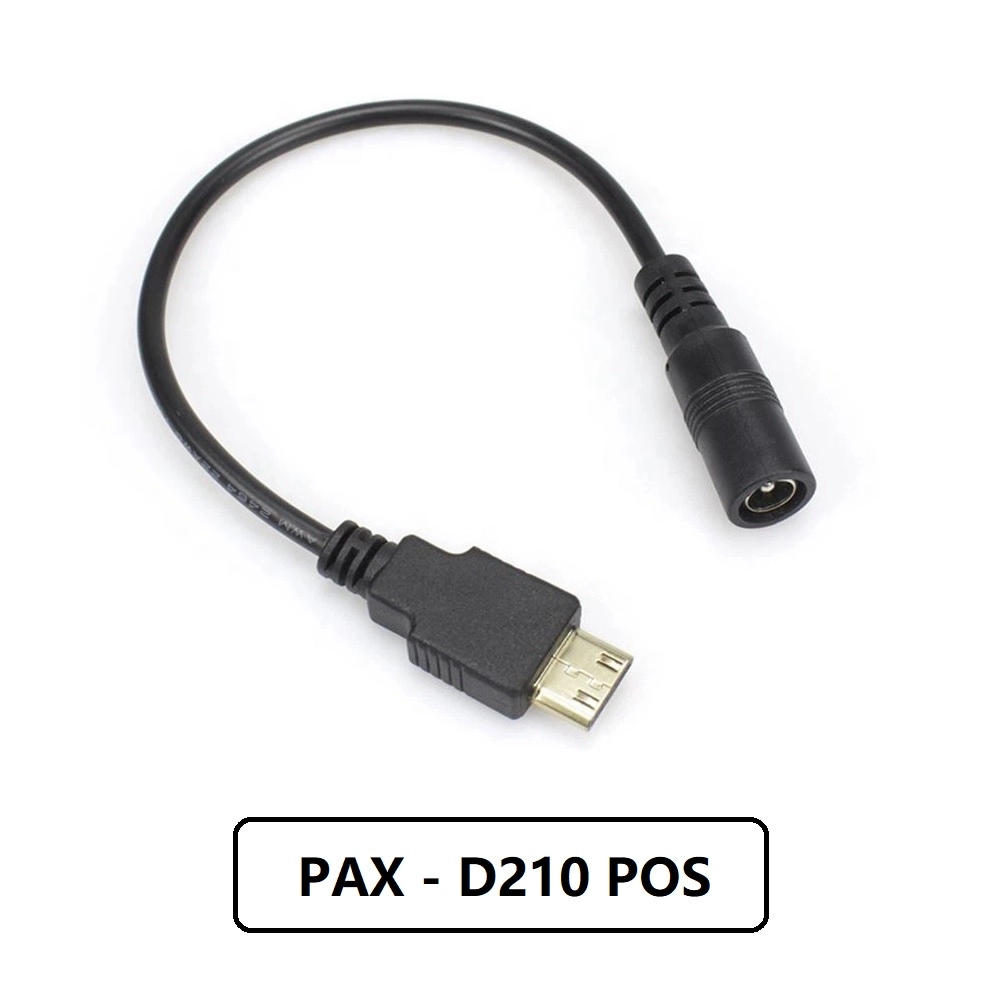 تبدیل شارژر دستگاه کارت‌خوان پکس PAX D210