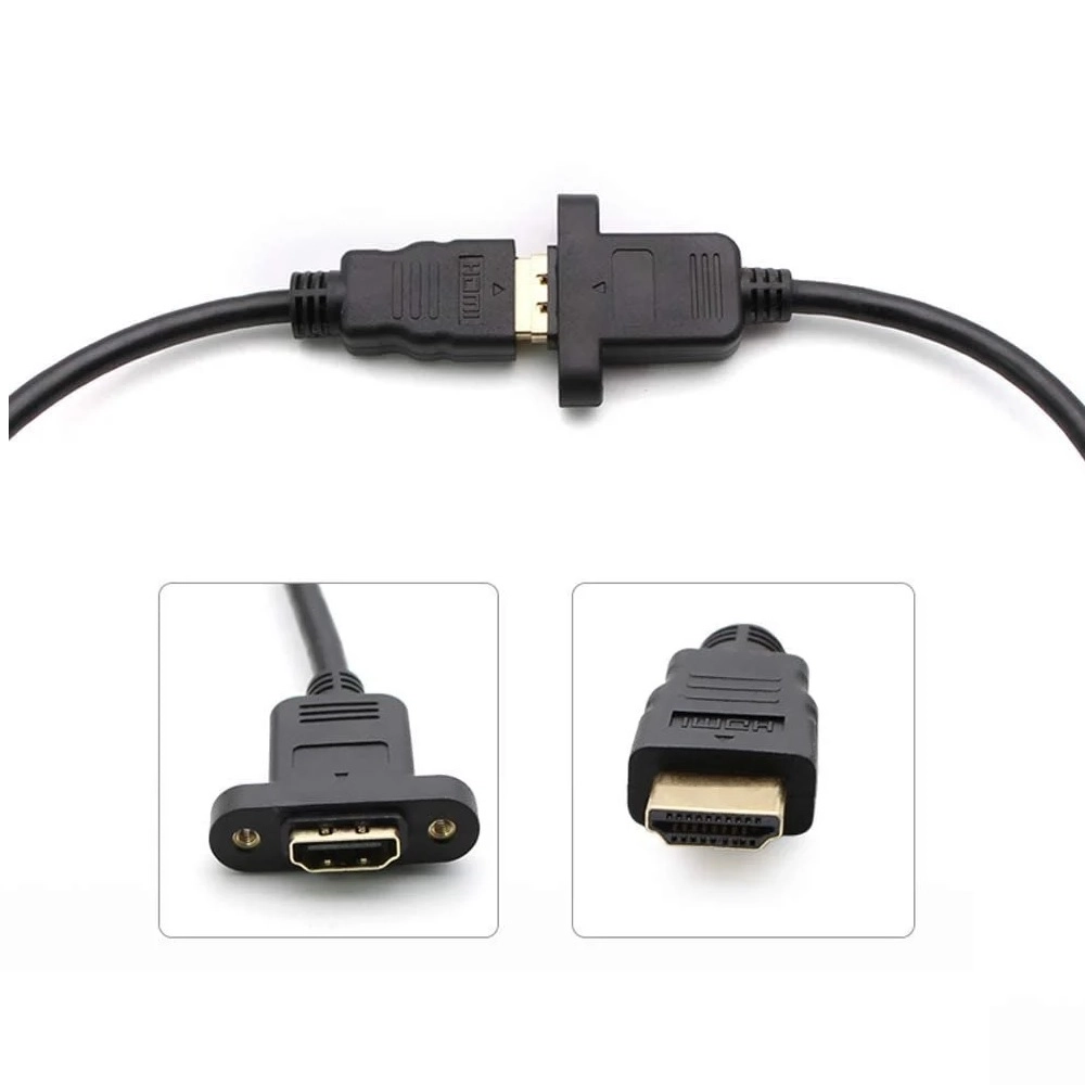 کابل HDMI روپنلی پیچ دار 50cm