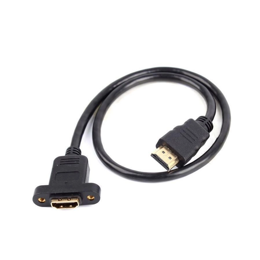 کابل HDMI روپنلی پیچ دار 50cm