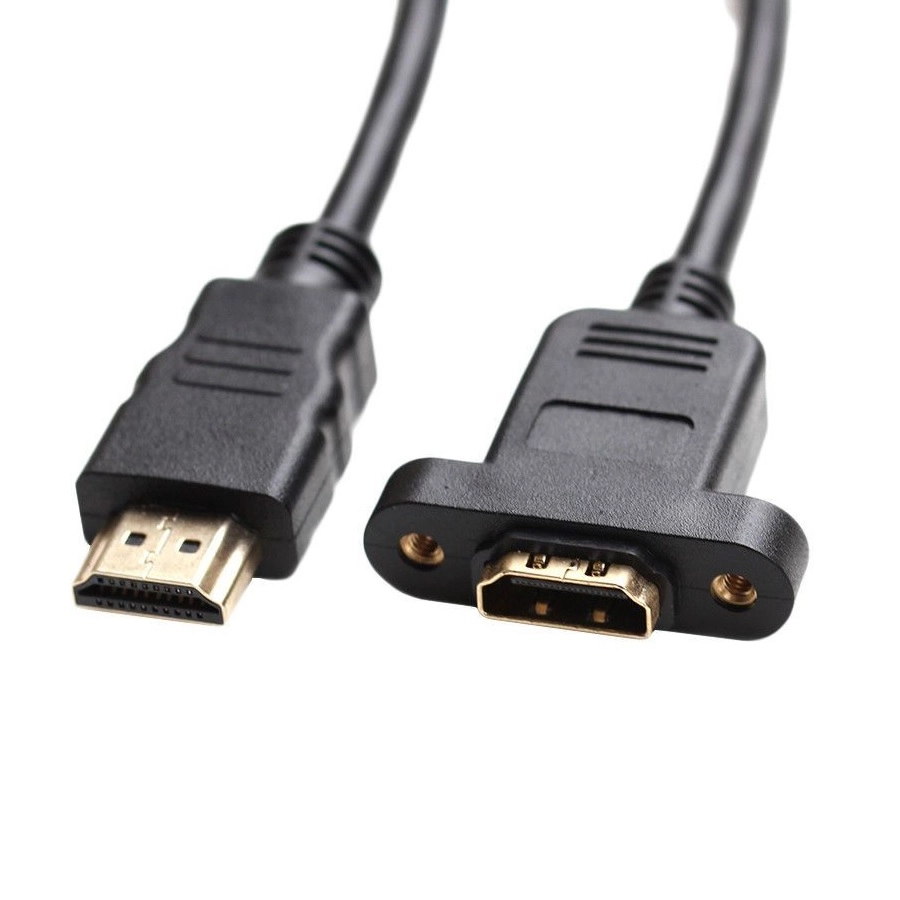 کابل HDMI روپنلی پیچ دار 50cm