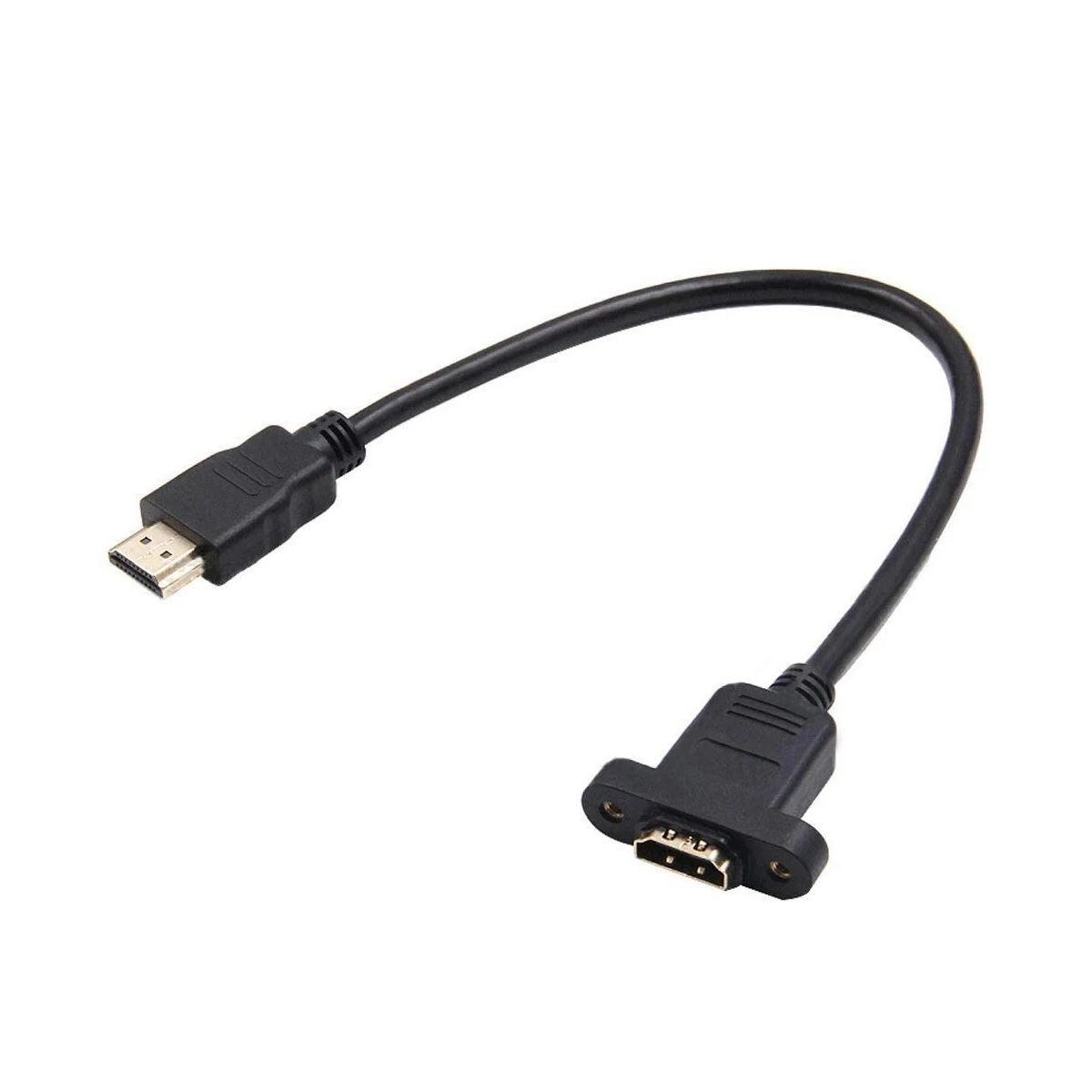 کابل HDMI روپنلی پیچ دار 30cm