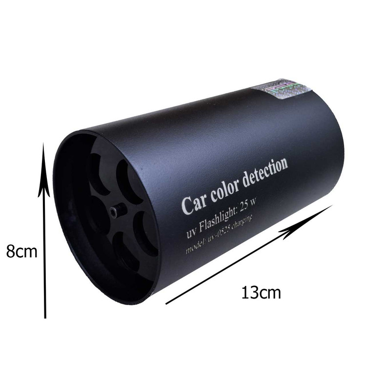 چراغ قوه یووی مدل کارشناسی رنگ خودرو مدل UV-0525 charging شارژی - سیار