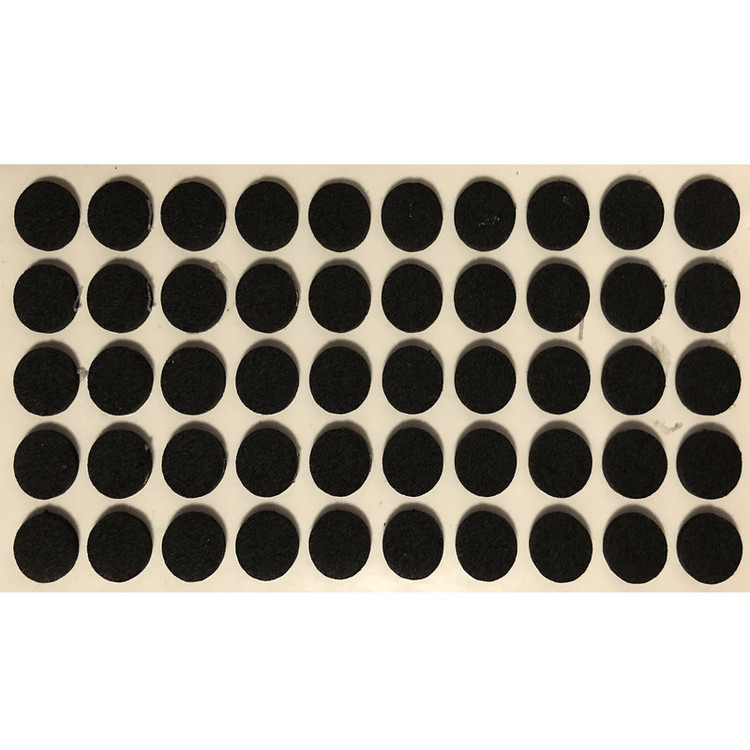 ضربه گیر کابینت بسته 50 عددی قطر 1 سانتی متر پشت چسب دار مدل LK-50