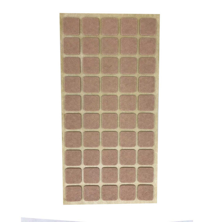 پد نمدی پایه مبل و صندلی سایز 20*20 میلیمتر بسته 50 عددی مدل LM-50