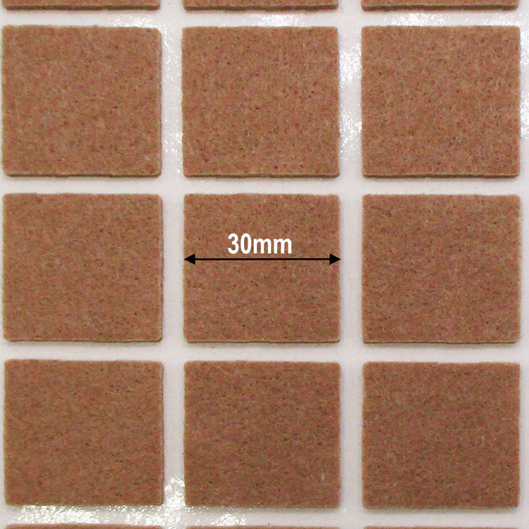 پد نمدی پایه مبل و صندلی سایز 30 * 30 میلیمتر مربعی بسته 21 عددی مدل MD-21